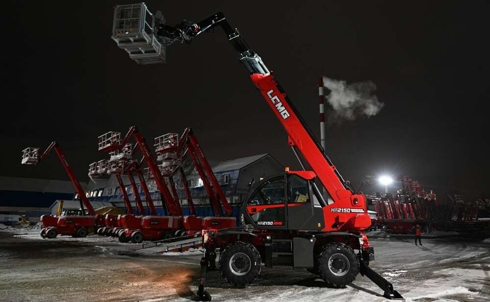 Поворотный телескопический погрузчик MTK 5018 2