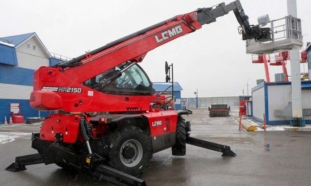 Поворотный телескопический погрузчик MTK 5018 4