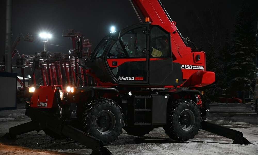 Поворотный телескопический погрузчик MTK 5018 3