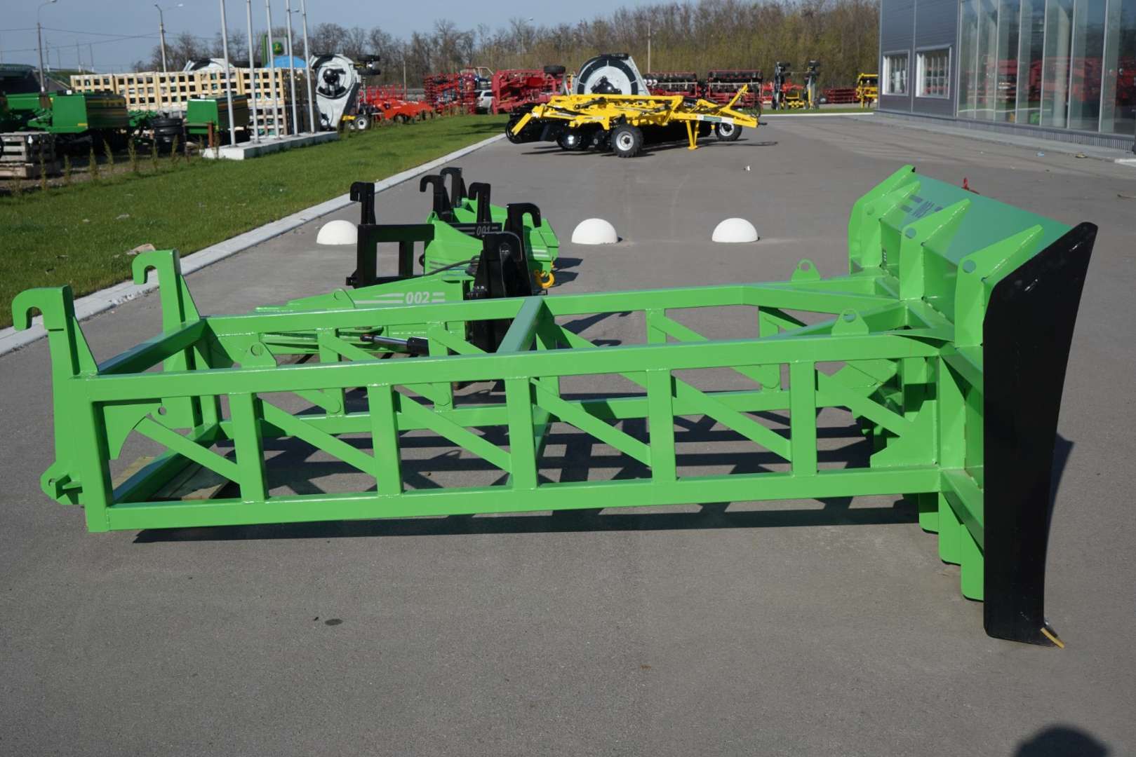 Отвал-буртователь для зерна 3