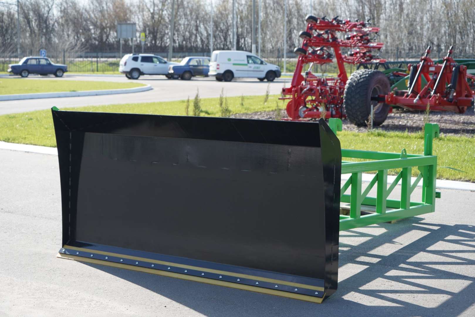 Отвал-буртователь для зерна 2