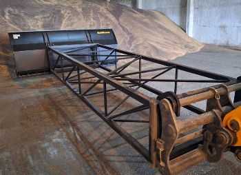 Отвал для зерна с удлинителем 4 м