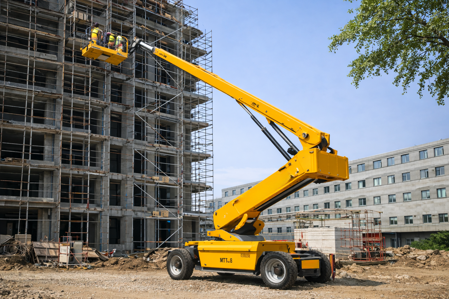 Коленчатый подъемник МТК-28 2