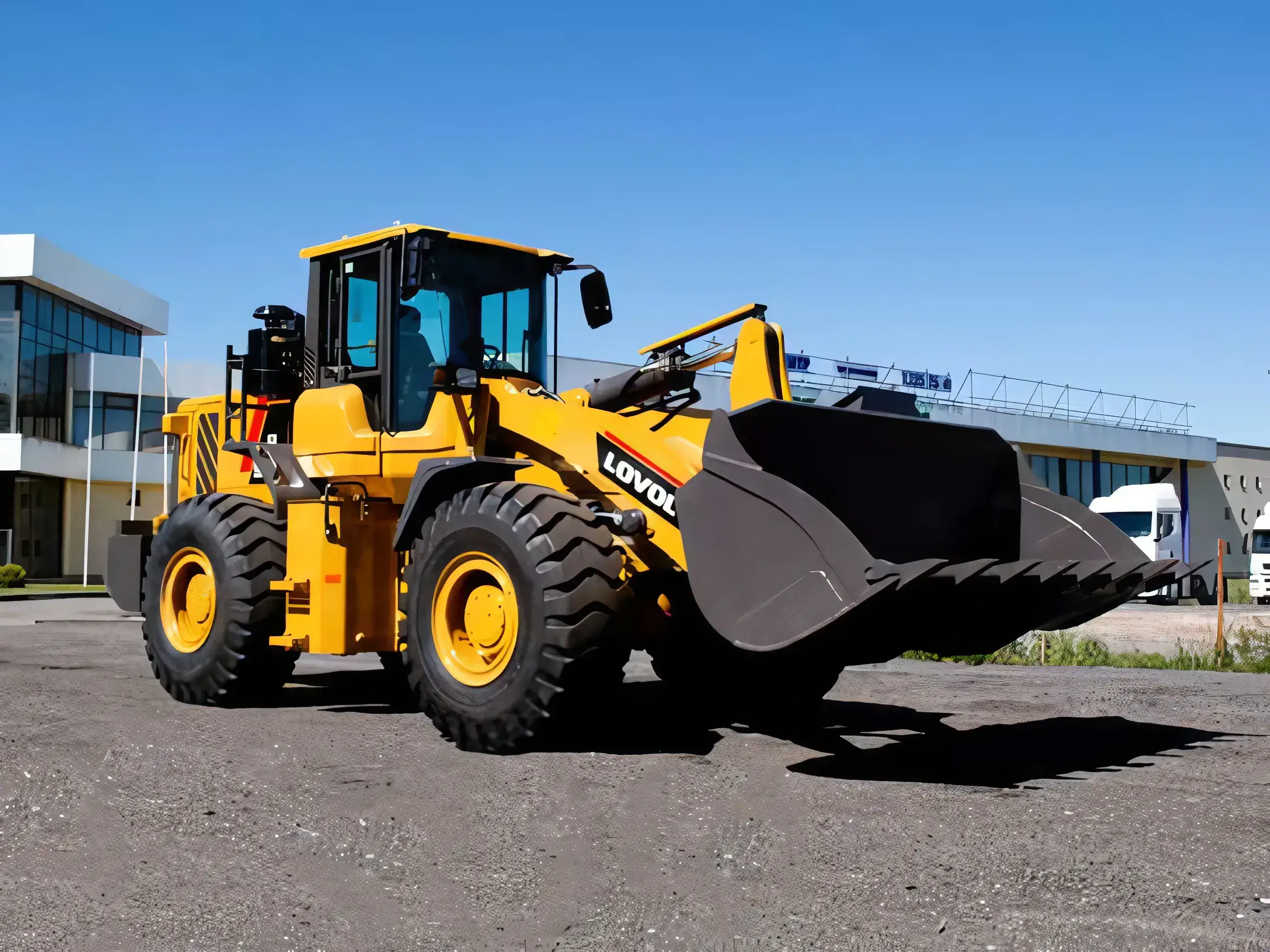 Фронтальный погрузчик LOVOL FL956H-V — фото