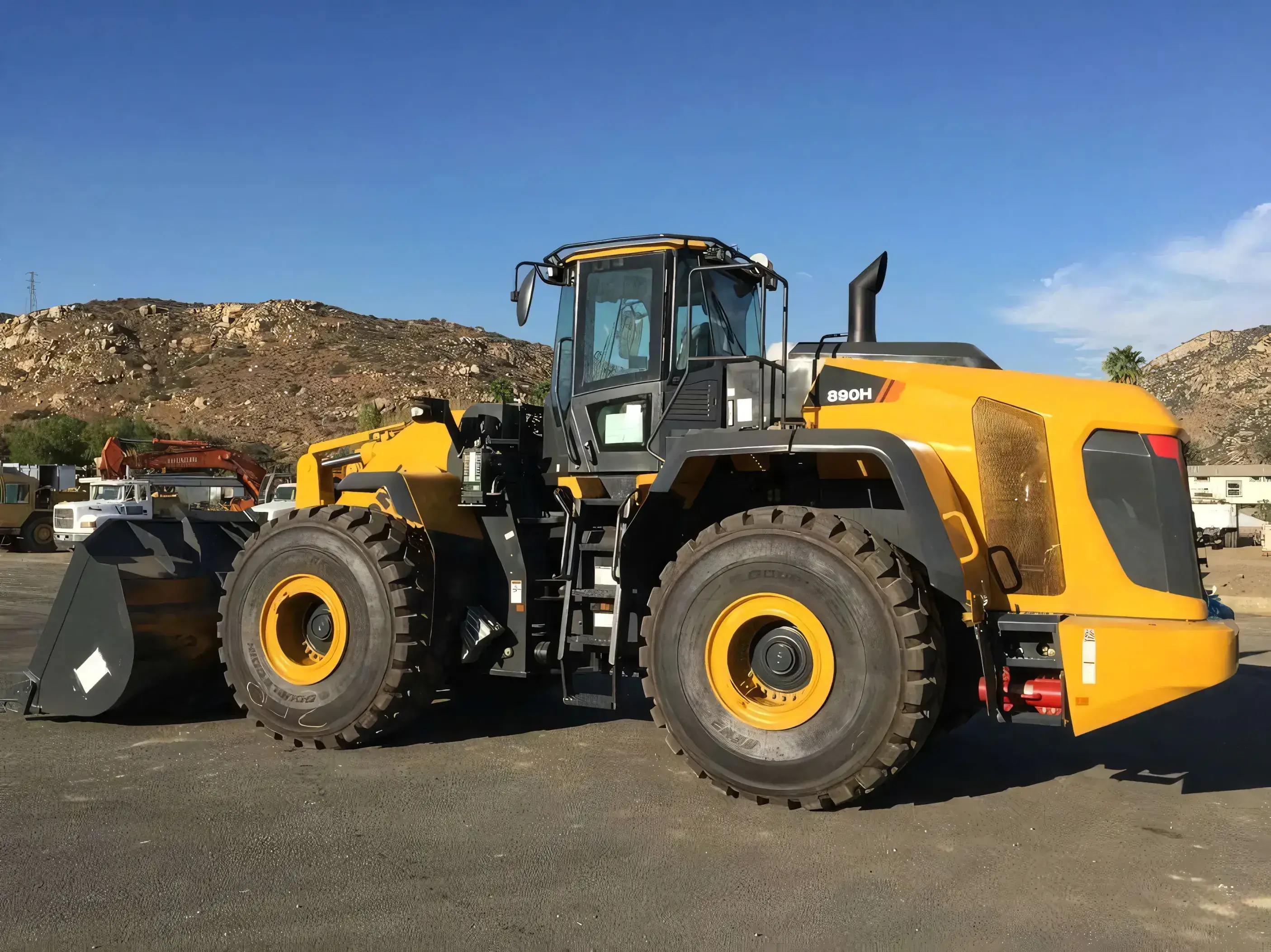 Фронтальный погрузчик LiuGong CLG 890H — фото
