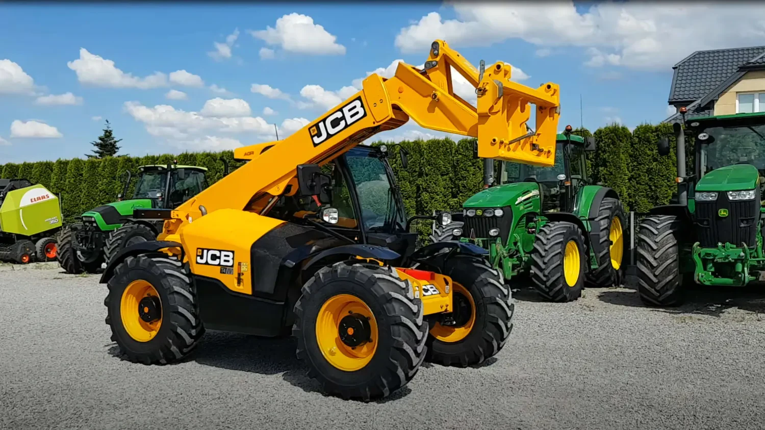 Телескопический погрузчик JCB 536-60AG — фото