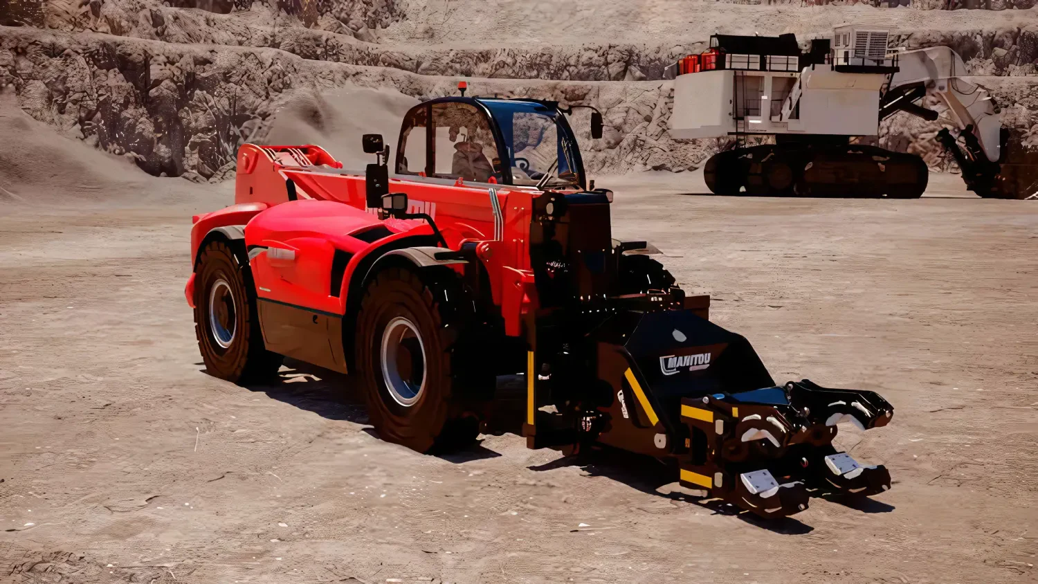 Телескопический погрузчик MANITOU MHT-X 10200 ST3A — фото