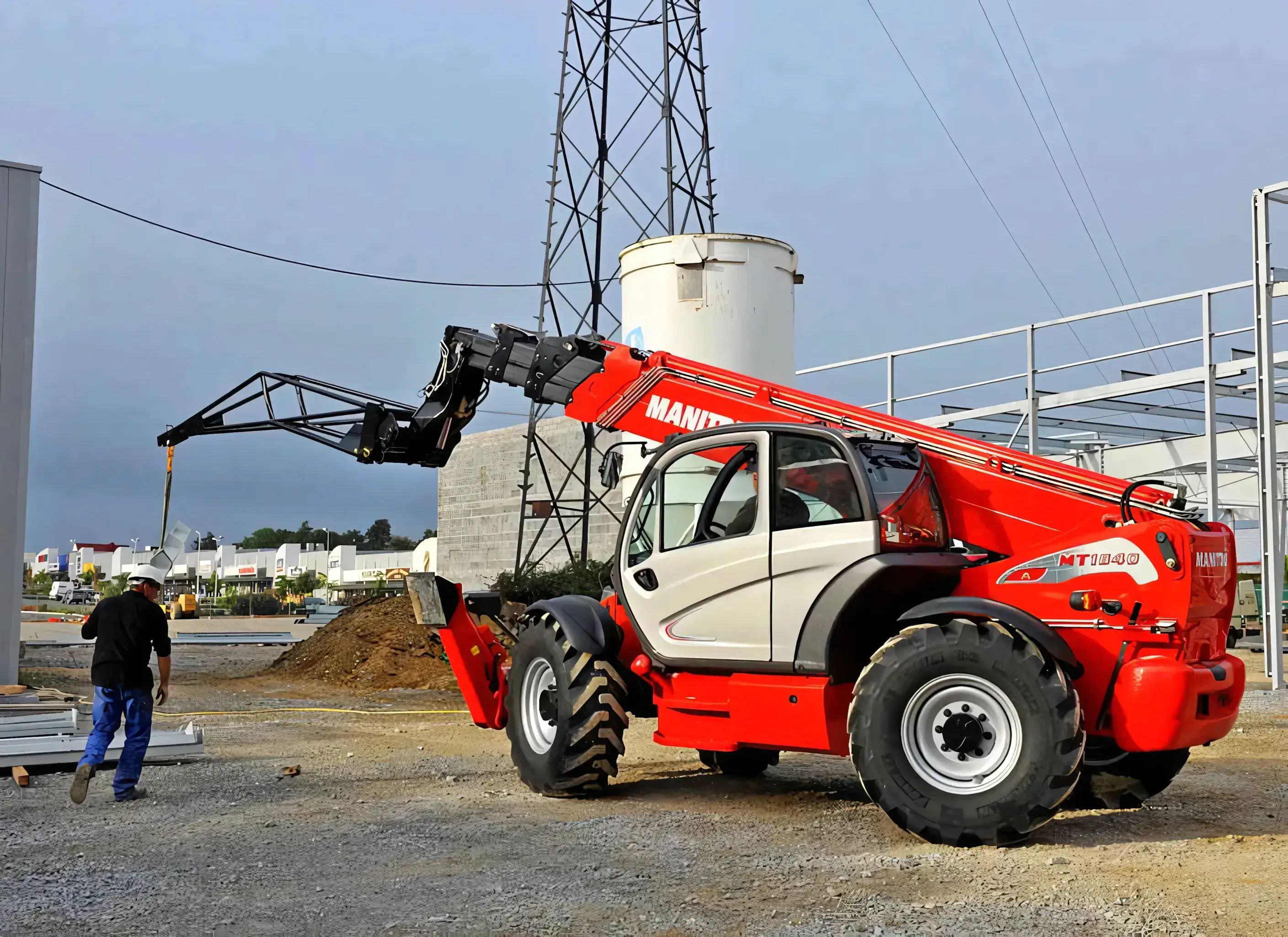 Телескопический погрузчик MANITOU MT-X 1840 — фото