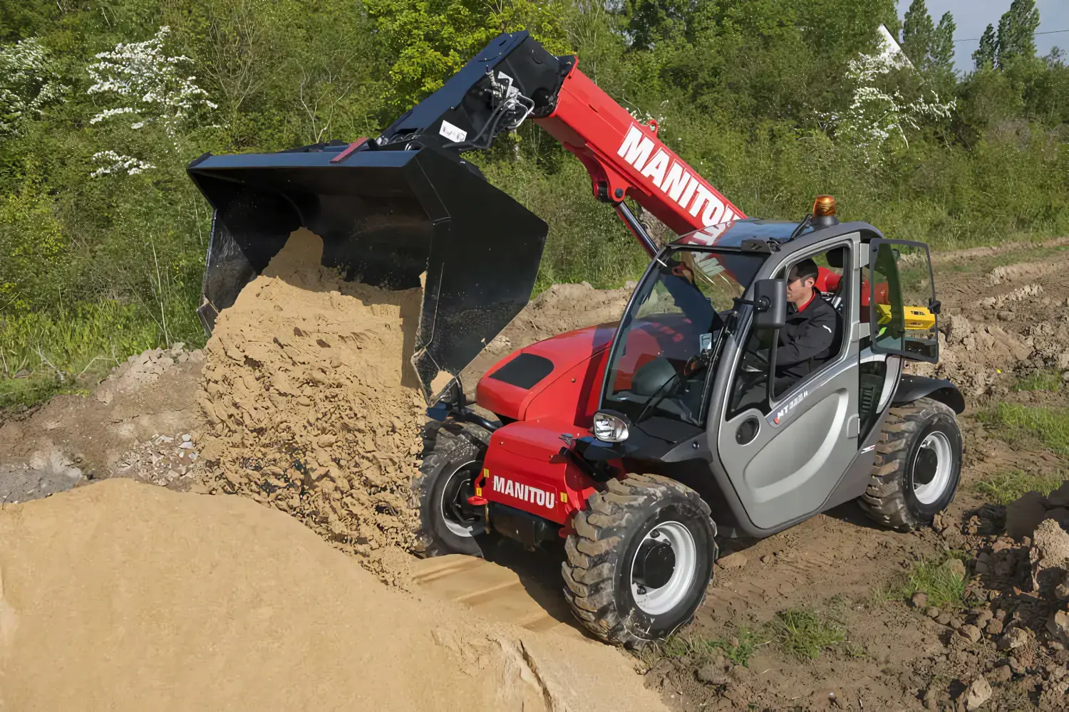 Телескопический погрузчик MANITOU MT-X 625 H — фото