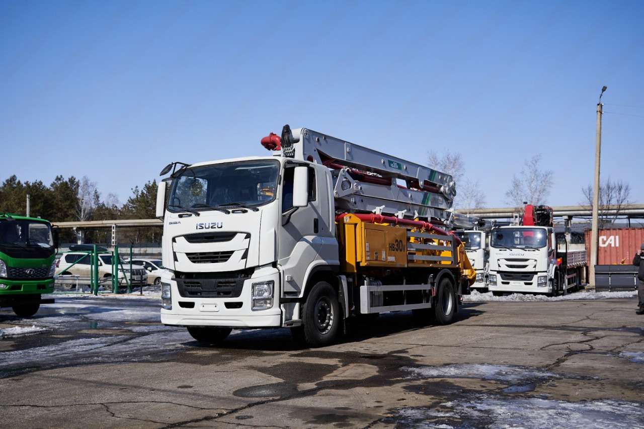 Автобетононасос ISUZU SCHWING HB30V 30 м — фото