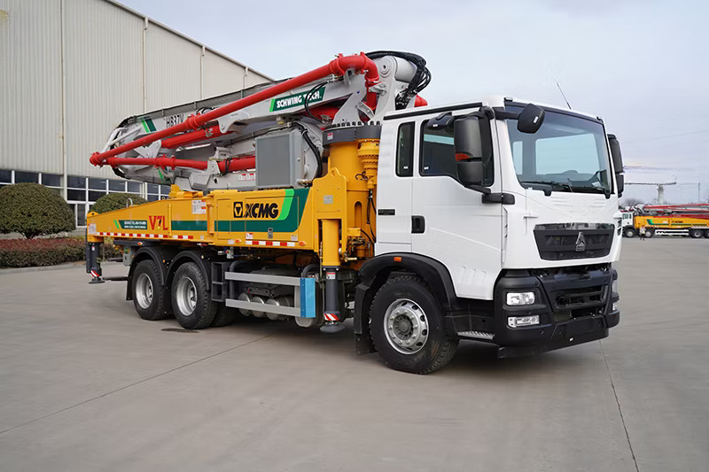 Автобетононасос XCMG HB37V 37 м — фото