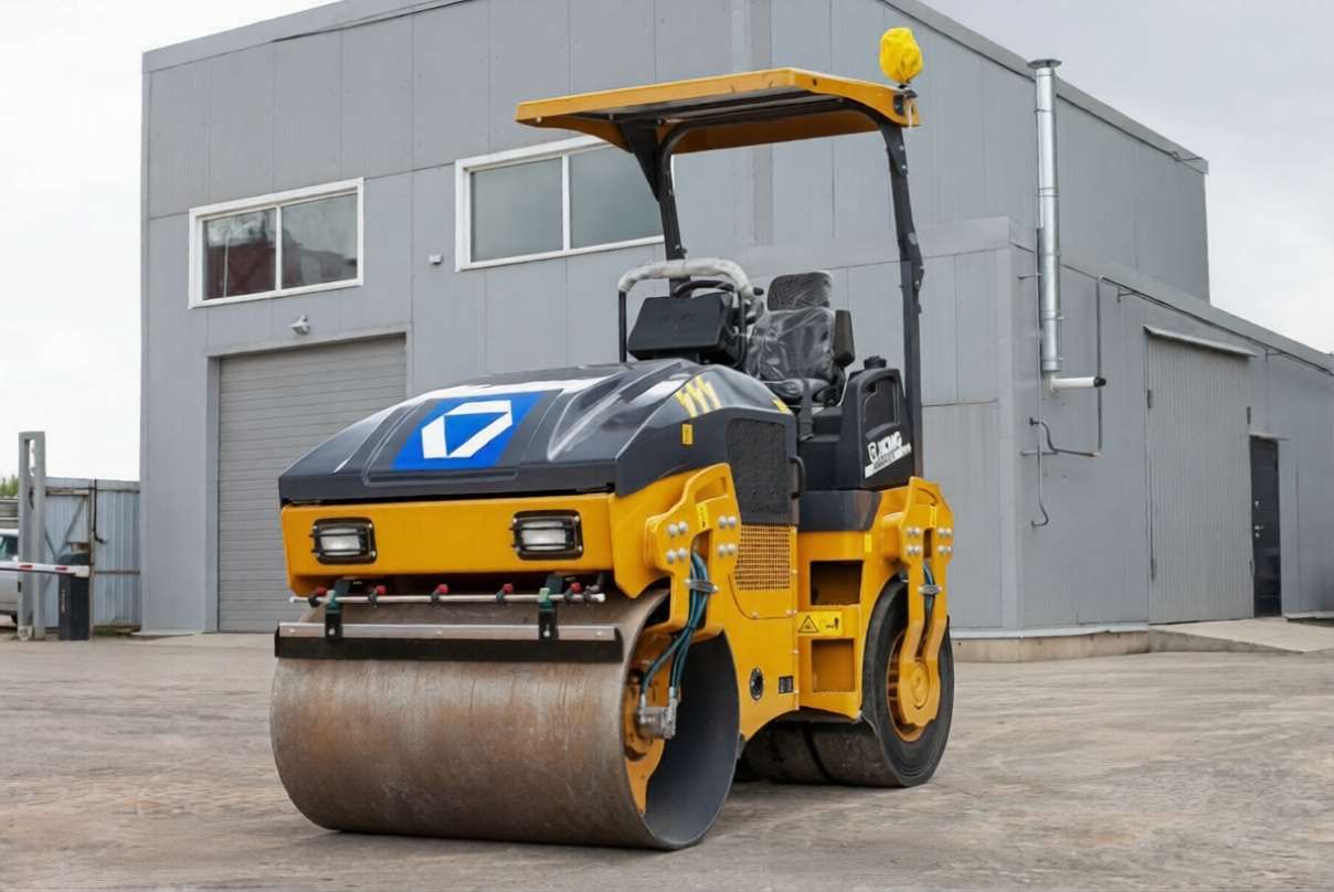 Комбинированный вибрационный каток XCMG XMR603VT — фото