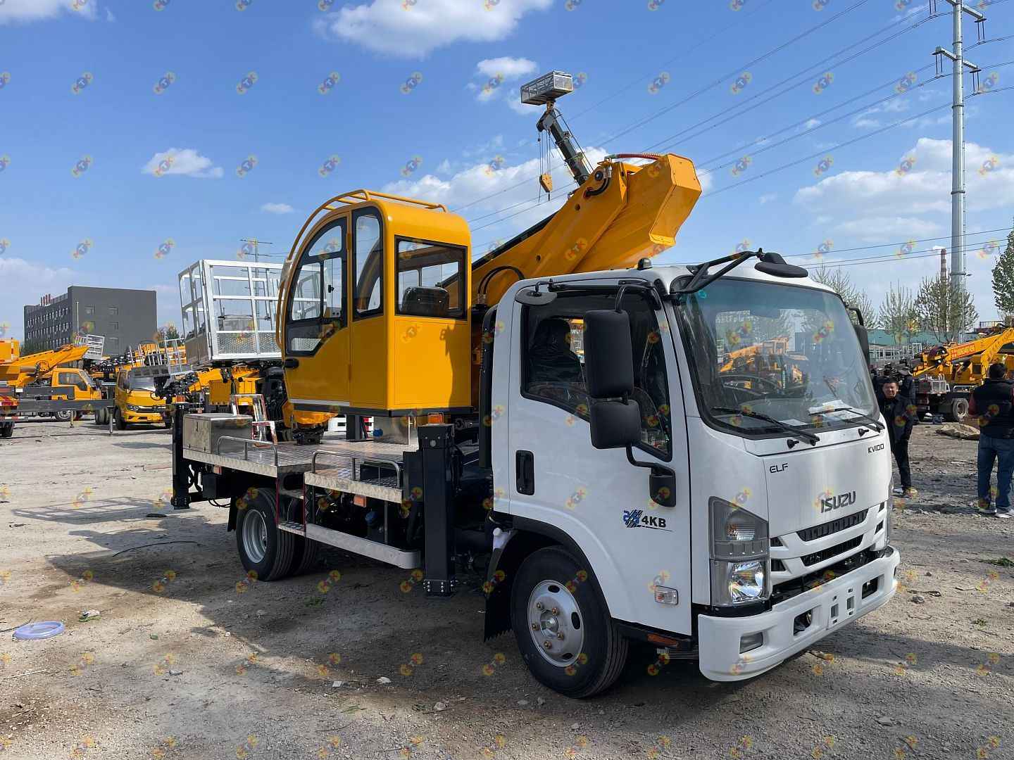 Автовышка ISUZU 28 м