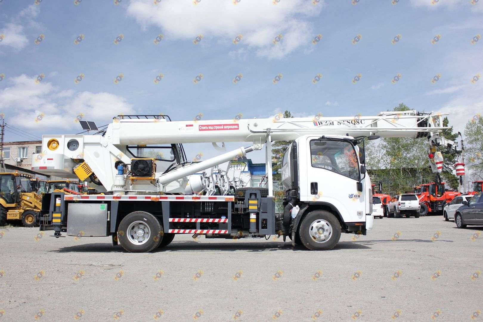 Автокран ISUZU 8 тонн