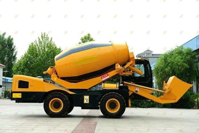 бетоносмеситель MTK mix1.5 с самозагрузкой