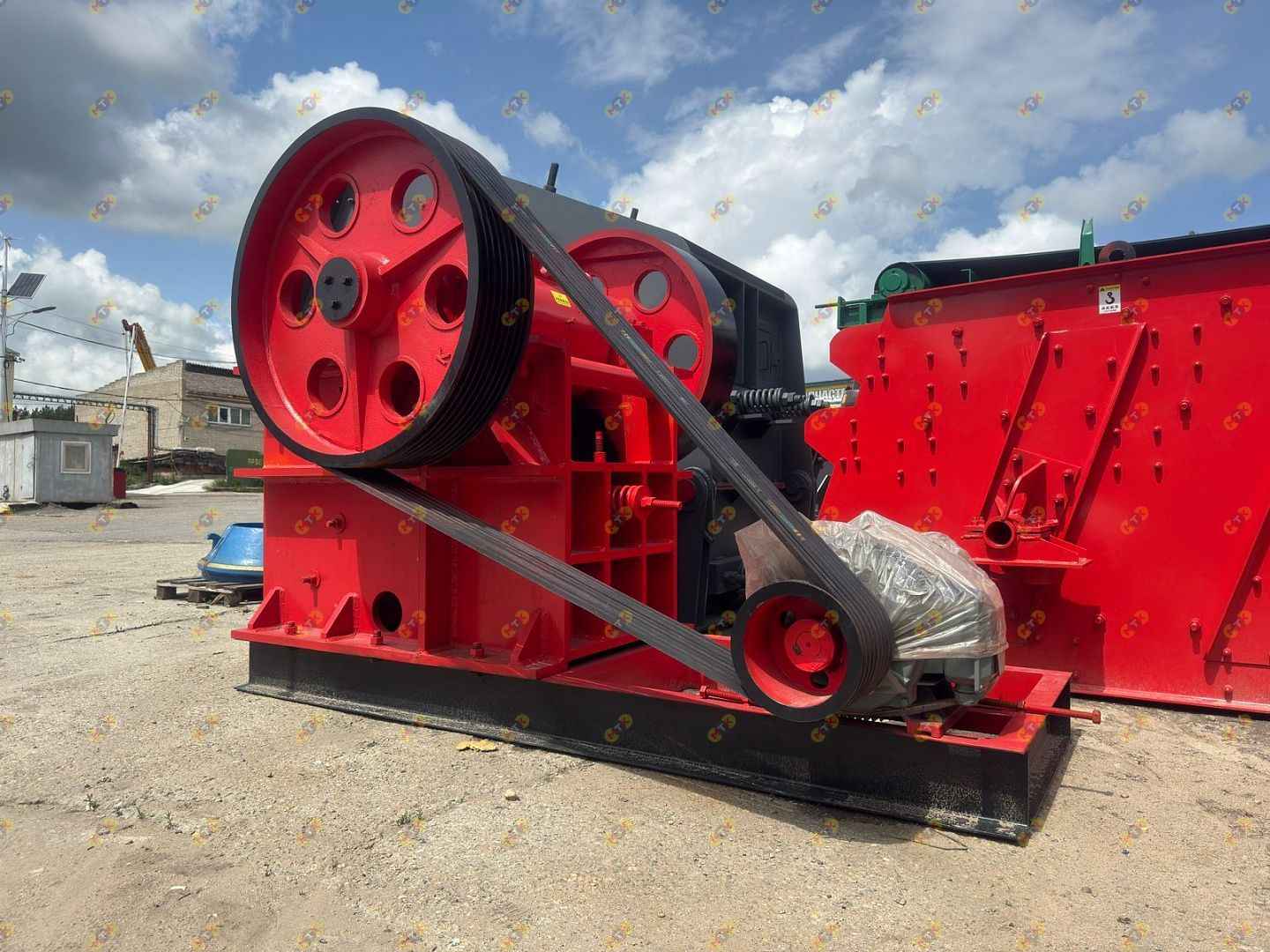 Щековая дробилка PE400x600 BAIHE
