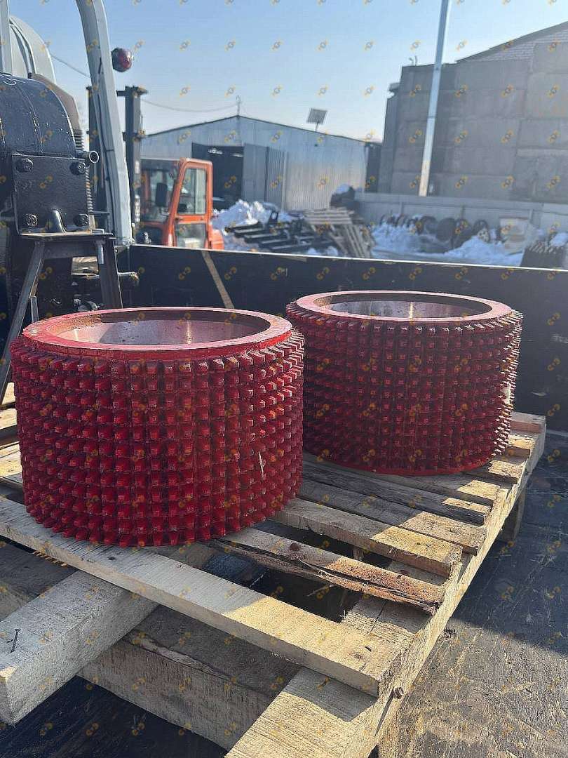 Зубчатые вальцы на двухвалковую дробилку 2PG400х250