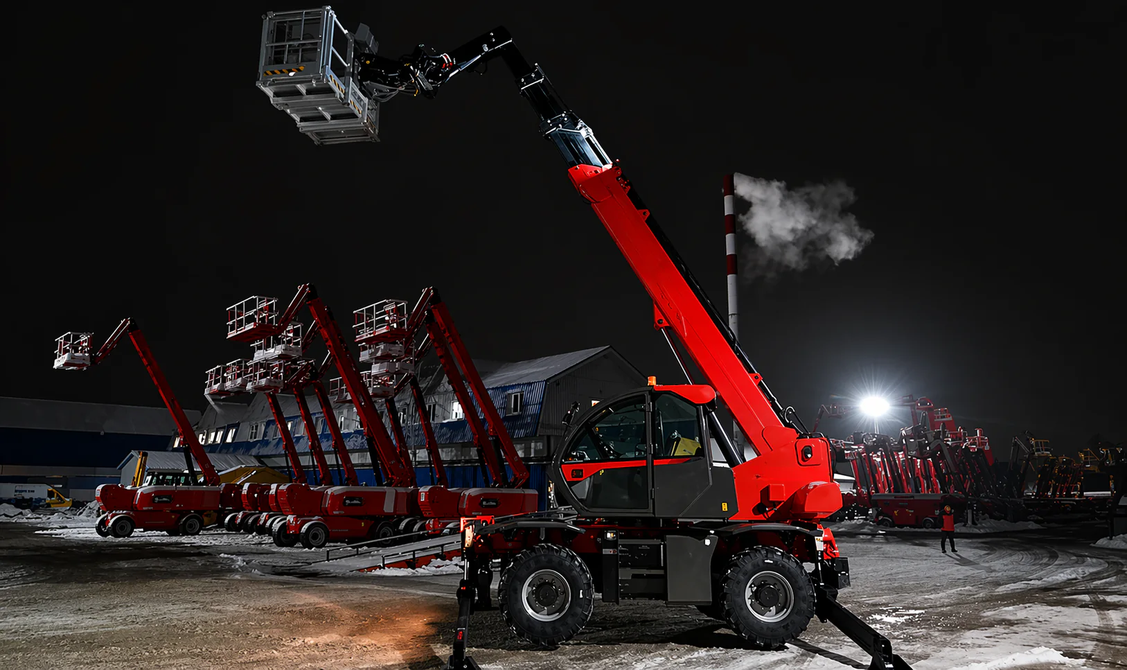 Поворотный телескопический погрузчик MTK 5018