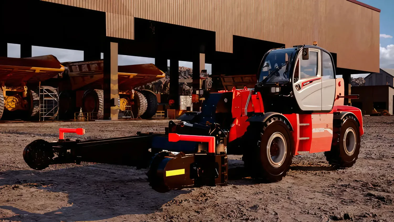 Телескопический погрузчик MANITOU MHT-X 10160 ST3A