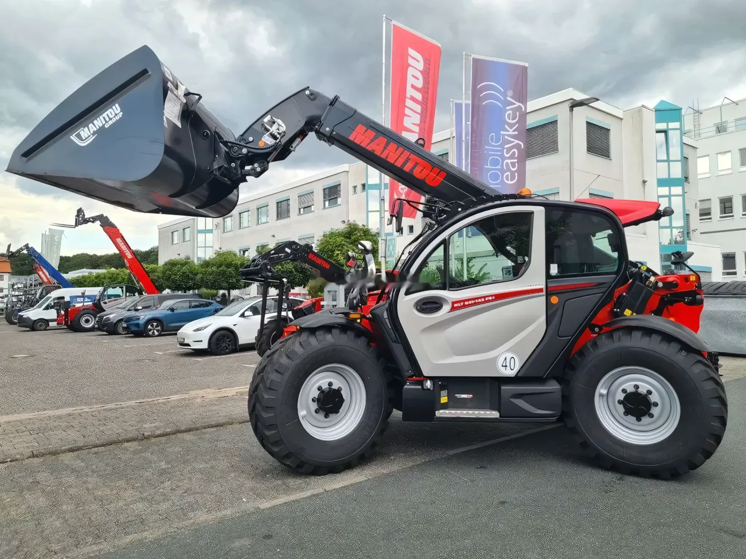 Телескопический погрузчик MANITOU MLT-X 841-145 PS+