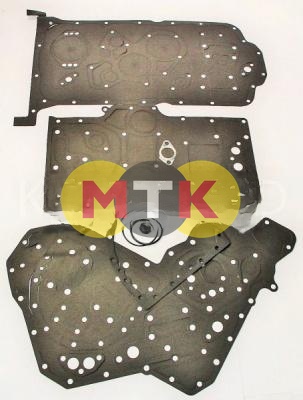 1874968, 1663786 набор прокладок, нижний, CATERPILLAR, KMP BRAND