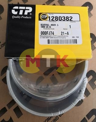 1280382 вкладыш коренной, 1 ремонт, CATERPILLAR, CTP COSTEX