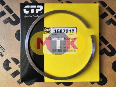 1687212 кольцо поршневое, верхнее CATERPILLAR, CTP COSTEX