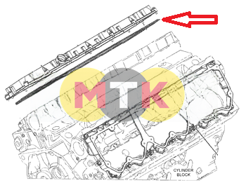 2226456 прокладка корпуса клапанного механизма CATERPILLAR, CATERPILLAR