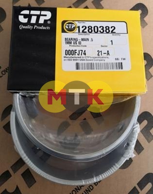 1280382 вкладыш коренной, 1 ремонт, CATERPILLAR, CTP COSTEX