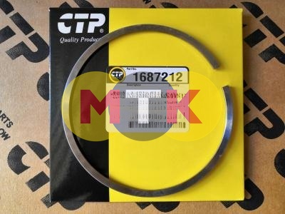 1687212 кольцо поршневое, верхнее CATERPILLAR, CTP COSTEX