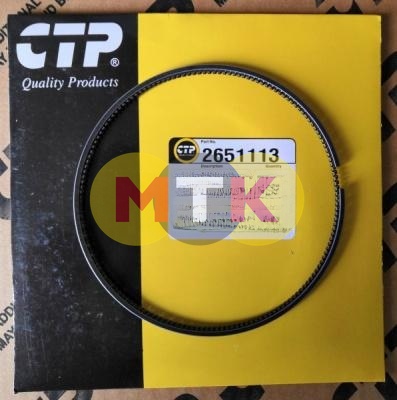 2651113 кольцо поршневое, маслосъемное, CATERPILLAR, CTP COSTEX