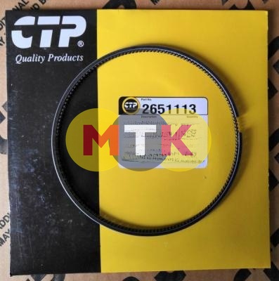 2651113 кольцо поршневое, маслосъемное, CATERPILLAR, CTP COSTEX