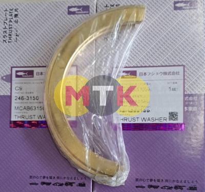 2463150 упорный вкладыш, комплект, CATERPILLAR, MAGURO