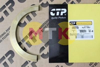 2463150, 1608166 вкладыш упорный CATERPILLAR, CTP COSTEX