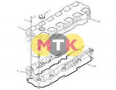2854106 уплотнение на клапанный механизм CATERPILLAR, CATERPILLAR