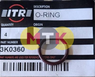 3K0360 кольцо уплотнительное CATERPILLAR, ITR USCO