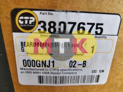 3807675, 1531370 подшипник балки CATERPILLAR D10R, N, D9L, CTP COSTEX