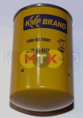 6136-51-5121, 6136-51-5120 фильтр масляный KOMATSU S6D105, KMP BRAND