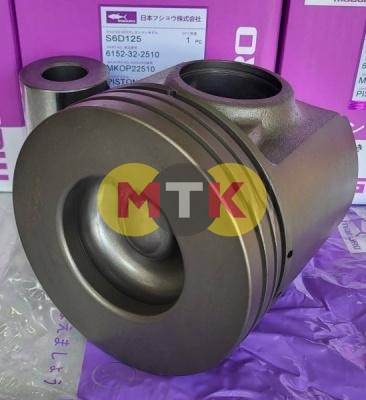 6152-32-2510 поршень с пальцем KOMATSU S6D125, MAGURO