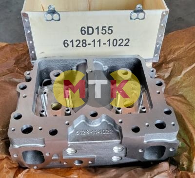 6128-11-1022 головка блока KOMATSU S6D155, OEM Quality