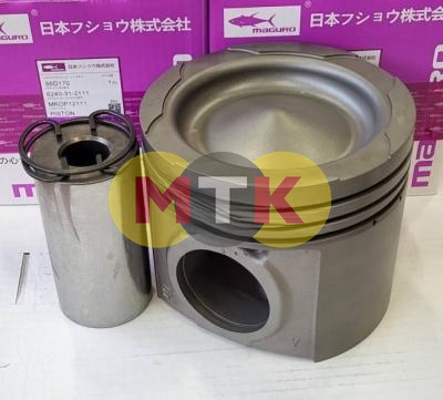 6240-31-2111 поршень с пальцем KOMATSU S6D170, MAGURO