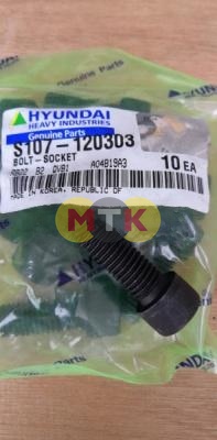 XKAQ-00178, S107-120303 болт HYUNDAI R290,