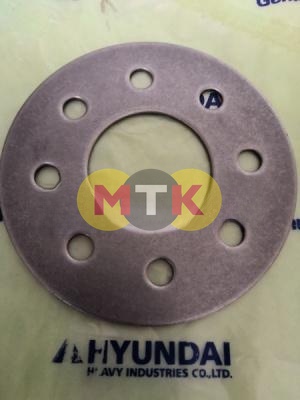 XKAH-01002 пластина, шайба упорная, HYUNDAI R360, TOKOR