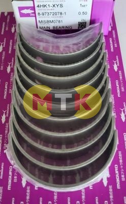 8973720781 вкладыш коренной ремонтный 0,5 мм., комплект ISUZU 4HK1, MAGURO