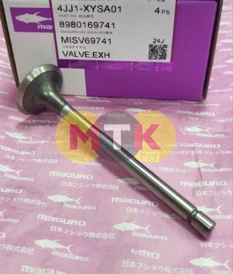 8980169741 клапан выпускной ISUZU 4JJ1, MAGURO