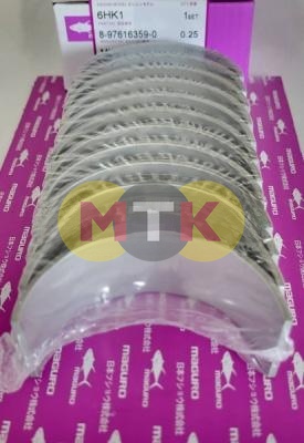 8976163590 ремонтный шатунный вкладыш 0,25, комплект ISUZU 6HK1, MAGURO