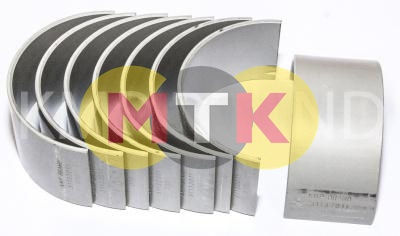 U5ME0006A шатунный вкладыш, 1 ремонт, комплект PERKINS 1104, 1106, KMP BRAND