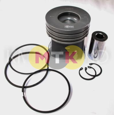 4115P013 поршень, палец, кольца (1,00 мм.) PERKINS 1104, 1106, KMP BRAND